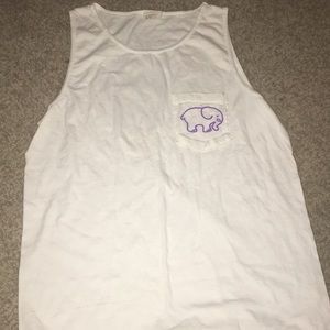 never worn ivory ella tank top